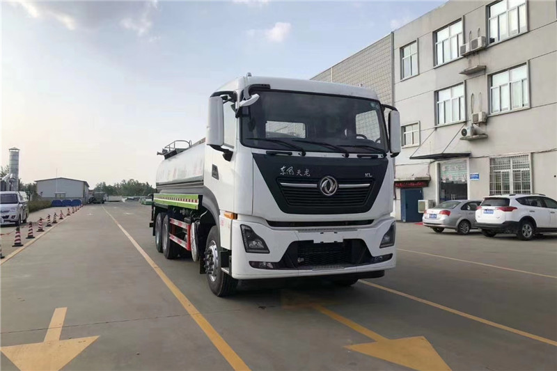 東風(fēng)天龍后八輪20噸噴霧車，國六綠化噴灑車